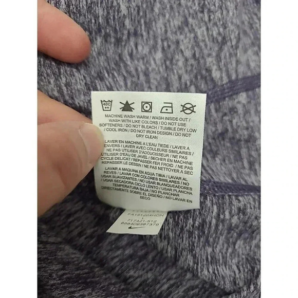 Nike Dri-Fit Running Pullover Women's Large 3/4 Zip Athletic Fitted Top - Picture 10 of 11